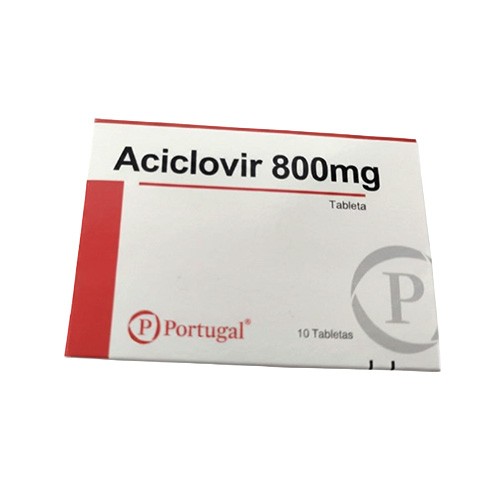 ACICLOVIR 800MG CAJA*10