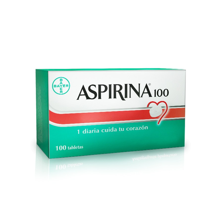 ASPIRINA 100 MG CAJA*100