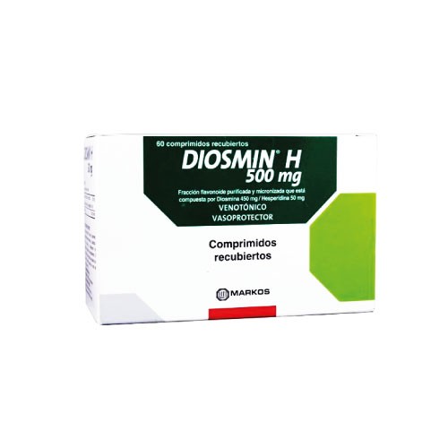 DIOSMIN H 500 MG  CAJA*60